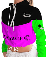 Load image into Gallery viewer, LA FORCE Women's Cropped Windbreaker
