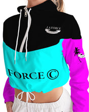 Load image into Gallery viewer, LA FORCE Women's Cropped Windbreaker
