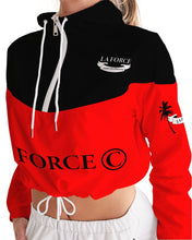Load image into Gallery viewer, LA FORCE Women's Cropped Windbreaker
