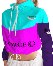 Load image into Gallery viewer, LA FORCE Women's Cropped Windbreaker
