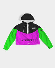 Load image into Gallery viewer, LA FORCE Women's Cropped Windbreaker
