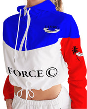Load image into Gallery viewer, LA FORCE Women's Cropped Windbreaker
