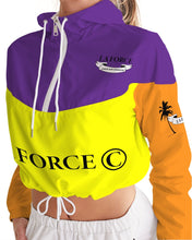 Load image into Gallery viewer, LA FORCE Women's Cropped Windbreaker
