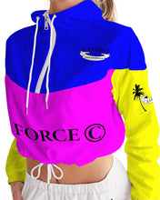 Load image into Gallery viewer, LA FORCE Women's Cropped Windbreaker
