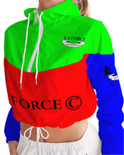 Load image into Gallery viewer, LA FORCE Women's Cropped Windbreaker
