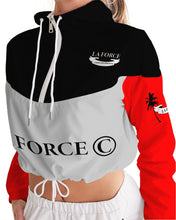 Load image into Gallery viewer, LA FORCE Women's Cropped Windbreaker
